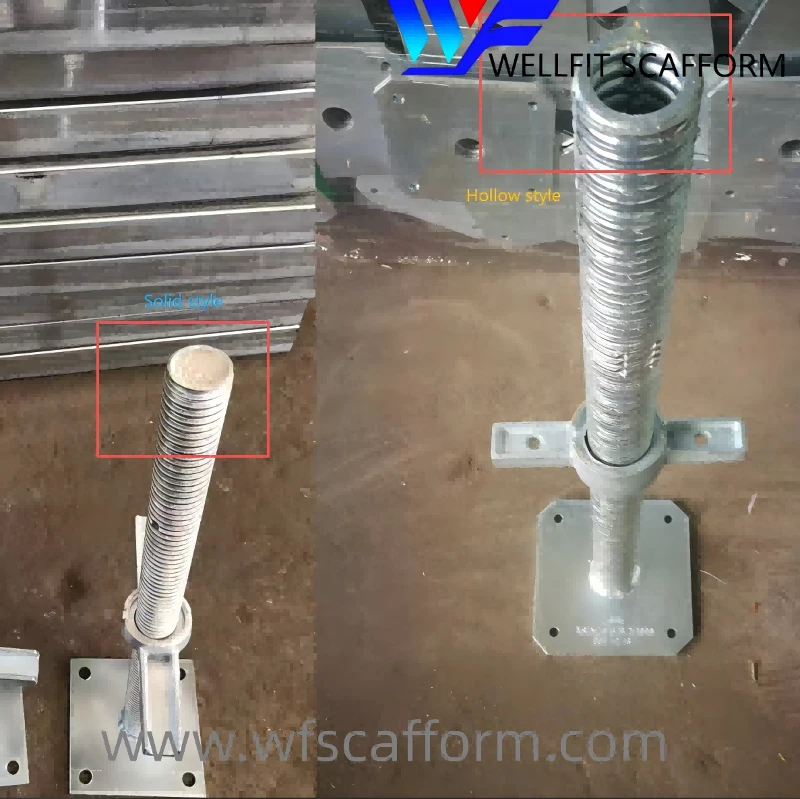 solid hollow screw jack base1 solid hollow screw jack base1